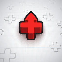 Infographic Plus Symbol