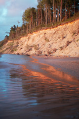 Baltic coast, Latvia.