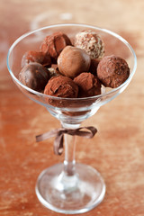 chocolate truffles
