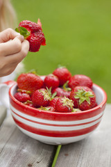 Fresh strawberries