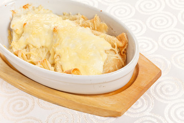 pancakes with cheese