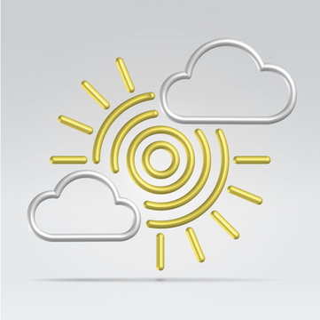 Weather illustration icons