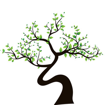 abstract tree, symbol of nature