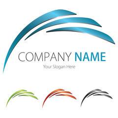 Company (Business) Logo Design, Vector, (Blue,Black,Green,Red)