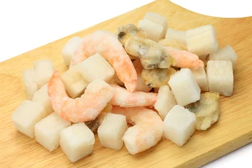 Rolgordijnen seafood mixture © Reika