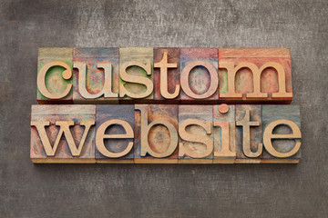custom website