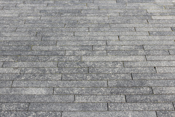Granite sidewalk
