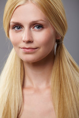 Naklejka premium Beautiful woman
