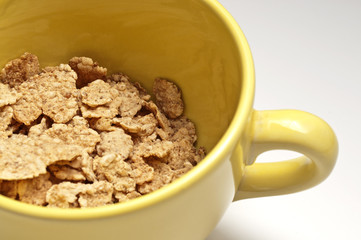 Taza con cereales