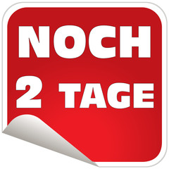 Button - Noch 2 Tage