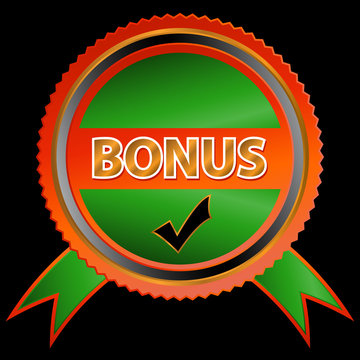 Green bonus icon