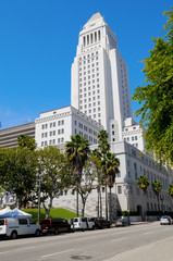 Obraz premium Los Angeles City Hall