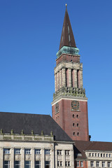 Rathausturm der Stadt Kiel