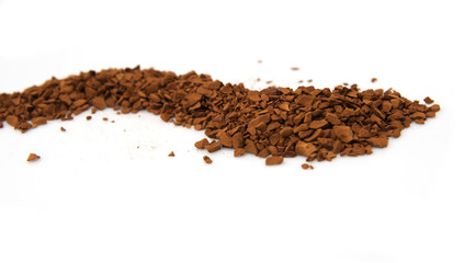 coffee on a white background