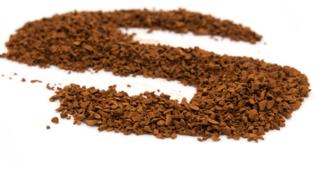 coffee on a white background