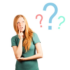 girl thinking