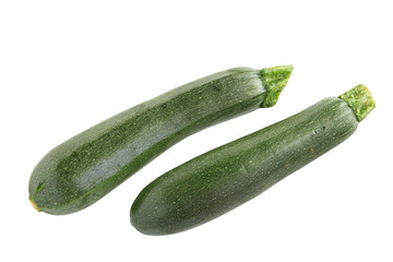 Two courgettes