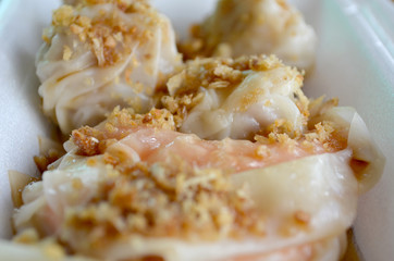 Shrimp Wonton and Minced pork