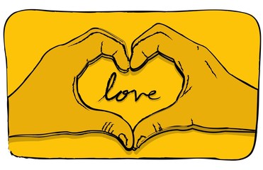 Fototapeta premium symbol of love