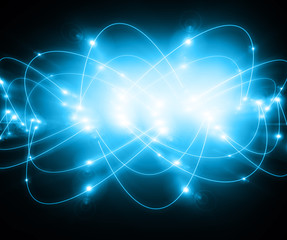 Abstract blue background