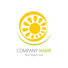 Company (Business) Logo Design, Vector, Sun