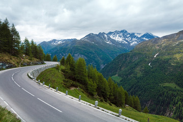 Alps summer view