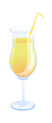 vector icon lemon tea