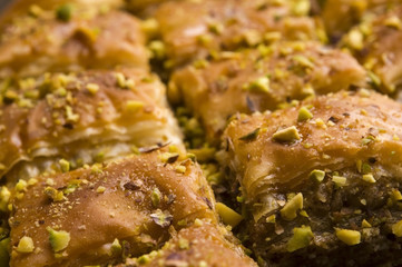 Baklava - traditional middle east sweet desert