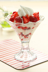 Strawberry and cream