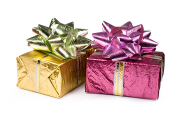 gift boxes isolated
