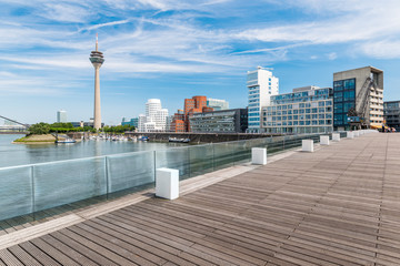 Medienhafen Düsseldorf © Engel Drohnenpilot