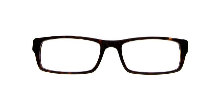 glasses over white