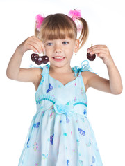 portrait of little girl