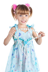 portrait of little girl