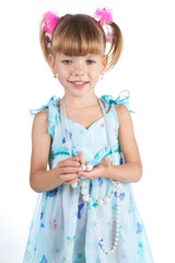 portrait of little girl