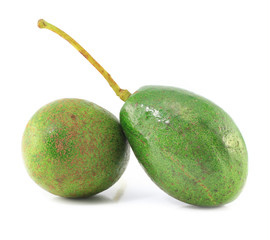 Avocado isolated on white