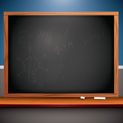 School blackboard background