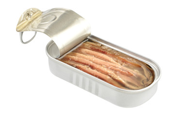 Can of anchovies