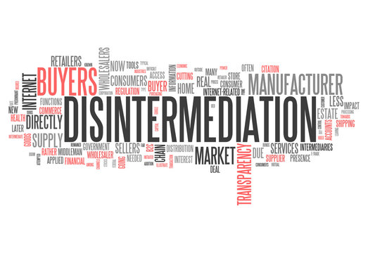 Word Cloud "Disintermediation"