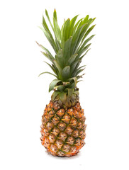 Obraz premium pineapple on a white background