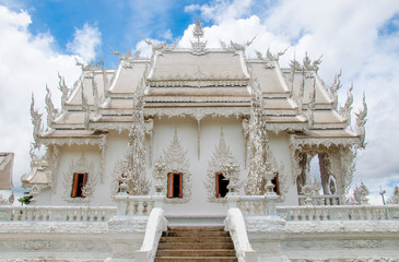 White temple, Chiangrai, Thailand.