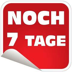 Button - Noch 7 Tage