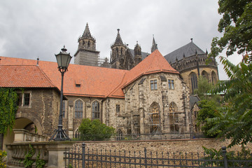 Naklejka premium cathedral of Magdeburg