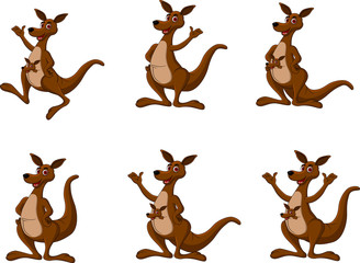 kangaroo cartoon collection