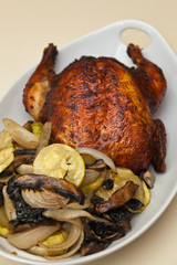 Roasted chicken