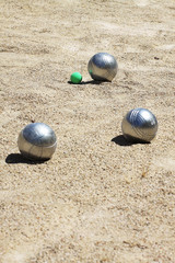 triplette de pétanque