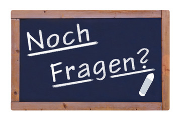 Noch Fragen  #120726-002