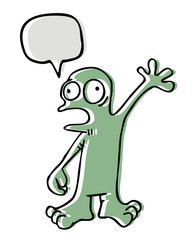 Alien comic