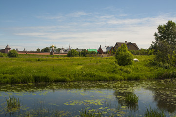 Fototapeta premium Река . Пейзаж России