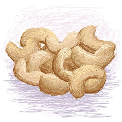 cashew nuts.